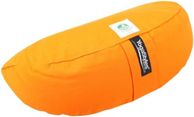 YogaStyles Meditatiekussen Organic Moon Okergeel