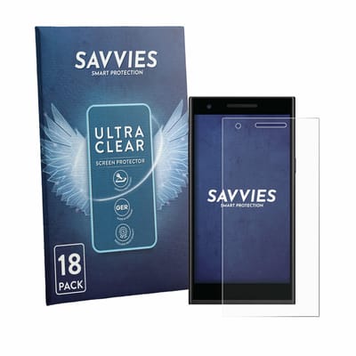 Savvies - Screenprotector voor Philips S396 - Folie Beschermfolie transparant 18 Stuks