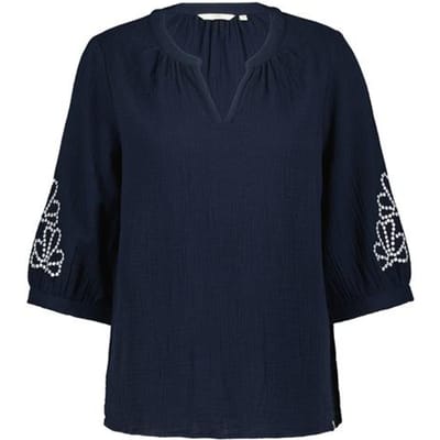 DIDI Dames Blouse Fenna Dark blue maat 36