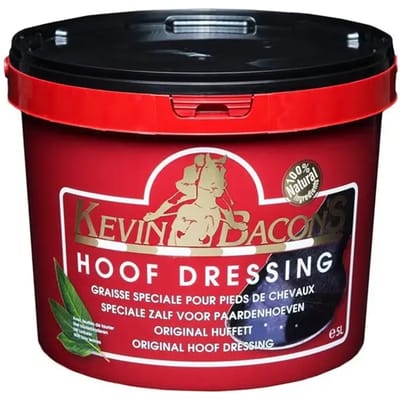 Paardenhoefvet zwart Kevin Bacon's