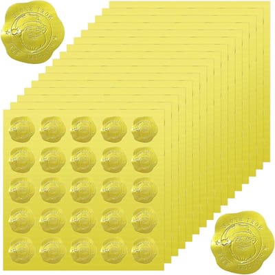 400 Stuks Noordpool Express Santa Claus Envelop Seal Stempels, Zelfklevende Kerst Stickers voor Uitnodigingen, Feestdecoratie en Cadeauverpakking