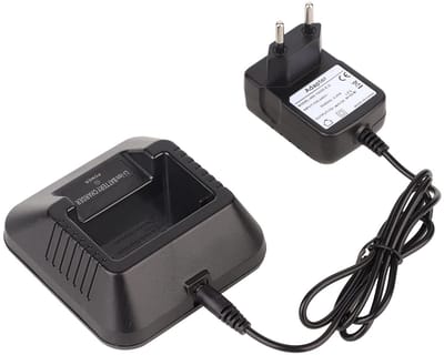 Dailygoody - Bureaulader - Voedingsadapter - Veilig en betrouwbaar - E.U. Plug - Geschikt voor Baofeng UV-5R - Li-ion accu's