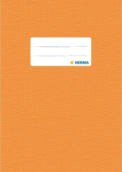 HERMA 7424 1stuk(s) Oranje tijdschrift- & boekomslag