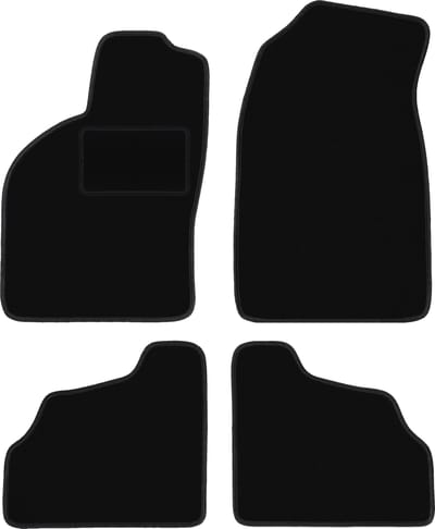 Zwarte veloursmatten voor: Saab 9-3 I Aero, liftback, sedan (1998-2002)