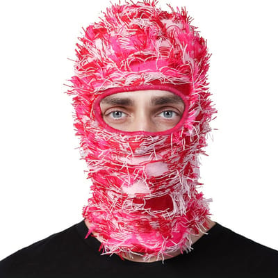 Nivard Ski Masker - Bivakmuts - Winter Masker - Balaclava - Ski Mask - Full Face Mask - Roze