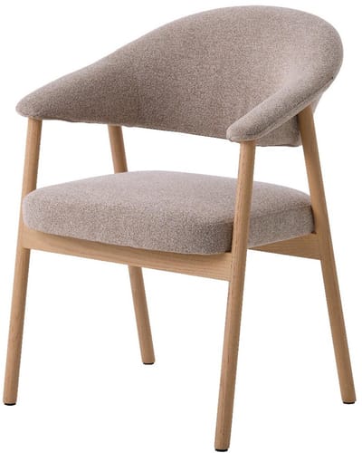 Nordic Home - Tisha eetkamerstoel naturel - zand