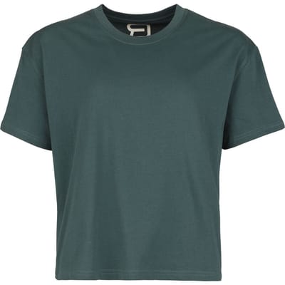 R.E.D. Rock-Engineered Design groen T-shirt met klassieke ronde hals - Dames - S
