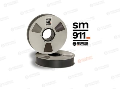 Recording The Masters SM911 2" 762m Analogband NAB-Kern / metaalspule 27cm - Band materiaal