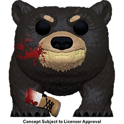 Pop Movies: Cocaine Bear - Bear with Leg (Bloody) - Funko Pop #1452