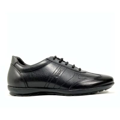 GEOX SYMBOL HEREN Veterschoenen - ZWART - Maat 45