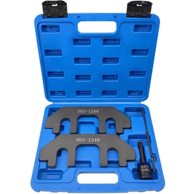 Outil de calage du moteur Outil de verrouillage de l'arbre à cames du moteur Kit d'outils de maintien de l'arbre à cames de remplacement pour noir