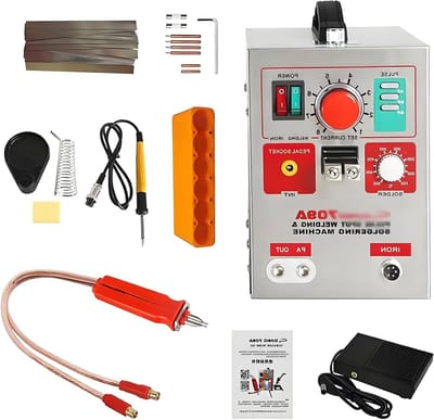Draadloze Puntlasser - Accu Lasapparaat - Metaal Verbindingen - Dubbele Lasmodus - 3.2kW Vermogen - Zwart