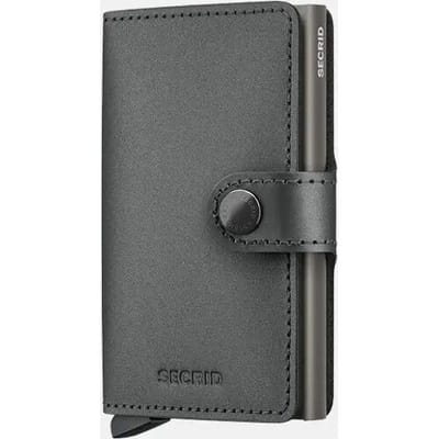 Secrid Miniwallet pasjeshouder matte satin steel