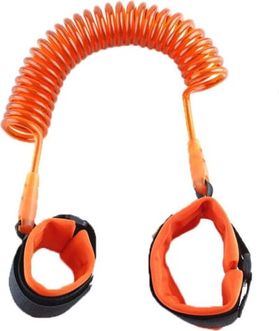 Polsbandje kinderen | polstuigje | kindertuigje | oranje | 1.5 meter