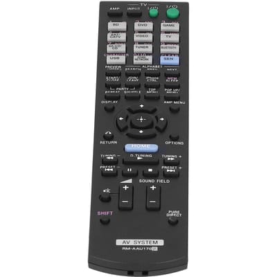 Télécommande Adaptée pour SONY STRDN840 STRDH550 RMAAU170 RMAAU169 STRDH740 Récepteur Lecteur AV black