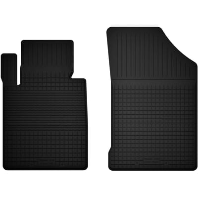 Wielganizator BasicProtect - Rubber Auto Vloermatten - 2 Stuks - Voorzijde - Geschikt voor Honda Accord 2011-2015