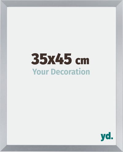 Your Decoration - Fotolijst 35x45 cm - MDF - Zilver Glans - Catania