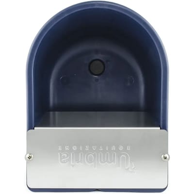 Plastic ABS drinkbak voor paarden met constant niveau en RVS plaat Umbria Equitazione