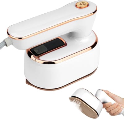 Mini Stoomstrijkijzer 1000W – Opvouwbaar & Draagbaar Reisstrijkijzer – 100ml Watertank – Droog & Stoomstrijken – Handstrijkijzer voor Thuis en Onderweg