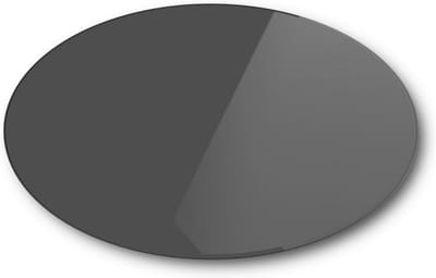 Facetgeslepen Glasplaat voor Kachel en Tafelblad - 60 cm - ESG Veiligheidsglas