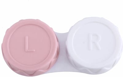 Lenshouder Roze - lenzenhouder - lensdoosje - lenzenbakje - IXEN