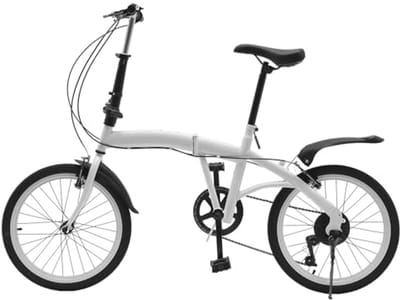 Vouwfiets 20 inch voor volwassenen met 7 versnellingen - Inklapbaar en Lichtgewicht Fiets voor Sport en Outdoor