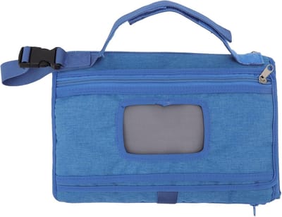 Draagbaar Aankleedkussen - Baby Luierkussen - Onderweg Luiers - Opvouwbaar Met Handvat - Blauw