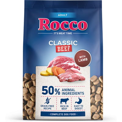 Rocco Adult Rundvlees met Lam - Voordeelpakket 5 x 1 Kg