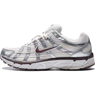 Chaussures de course décontractées légères et confortables Nike P-6000 Baskets pour femme Argent Blanc IV6035-030 38 gray