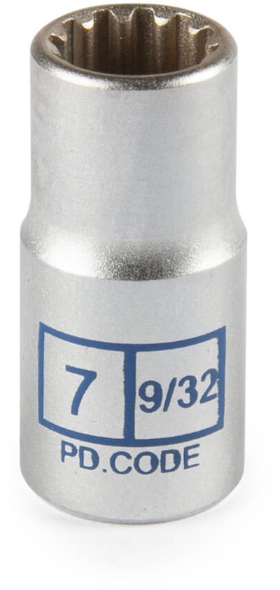 1/4'' 12-kants MIT dop