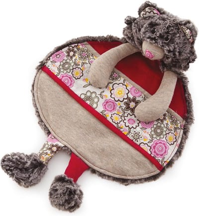 Knuffeldeken met kattenmotief voor baby's en kinderen