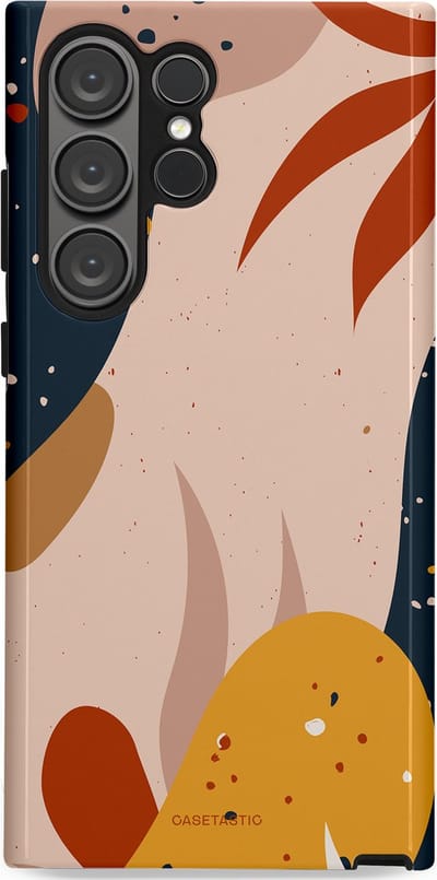 Casetastic Hoesje Geschikt voor Samsung S23 Ultra - Stijlvolle Beschermende Duo-layer Case - Terravorm