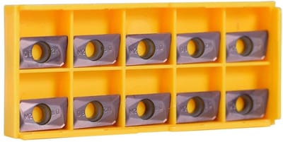 Dailygoody - Parallelogram Freesinsert - 10 Stuks - Hoogwaardige kwaliteit - Voor staalbewerking - Slijtvaste carbide snijtool - Geschikt voor nor...