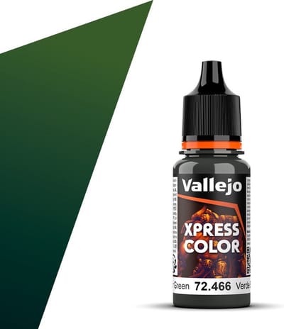 Vallejo Hobbyverf Acrylverf - 72466 Xpress Color- Armor Green - Acryl - Verf flesje - 18 ml