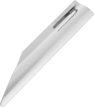 Kruimelveger Roestvrijstaal - Tafelkrabber - Snel Kruimels Verwijderen - Gladde Afwerking - 14 x 8.5 cm - Zilver