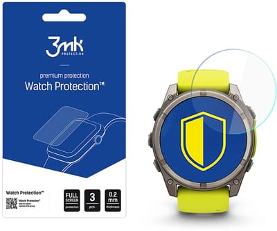 3mk Hybrid Glass Watch Protection FlexibleGlass for Garmin Fenix ??8 Solar/Sapphire 51mm