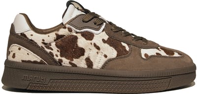 Maruti Yale sneakers Hairon Cow almond
