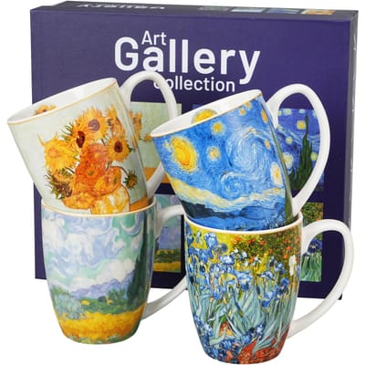 Ensemble de 4 Tasses Van Gogh 350 Ml