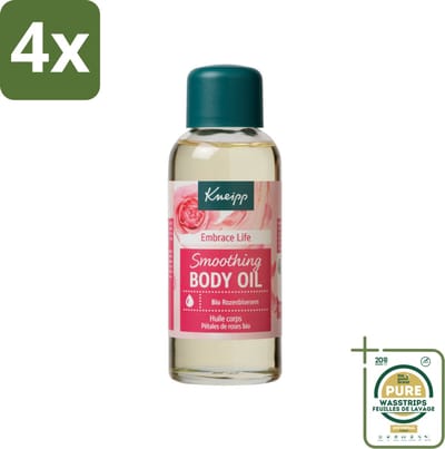 Kneipp - Huidolie - Embrace Life - Anti‑Aging verzorging - 100 ml - Voordeelverpakking - 4 stuks - Droge huid - Rijpere huid
