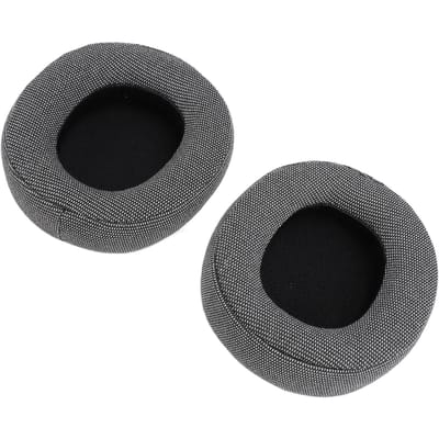 Coussinets d'oreille de remplacement pour casque de jeu sans fil Arctis Nova Pro Coussinets d'oreille en coton lin respirant black
