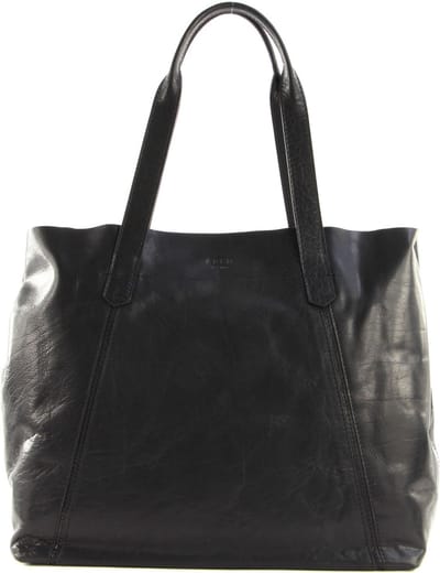 SADDLER Shopper Schoudertas Paris Tote Bag Black Zwart