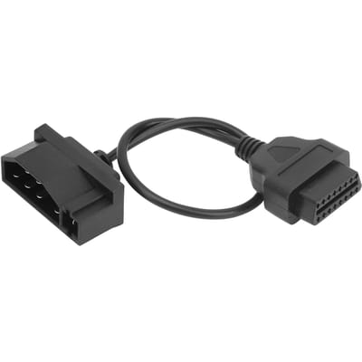 40cm15.7in 7?Pin OBD1 naar OBD2 OBDII 16?Pin Diagnostische Scanner Adapterkabel Geschikt voor Ford