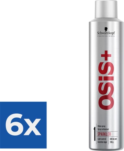 Nancy's Choice - Schwarzkopf - OSiS+ - Sparkler - 300 ml - Voordeelverpakking 6 stuks
