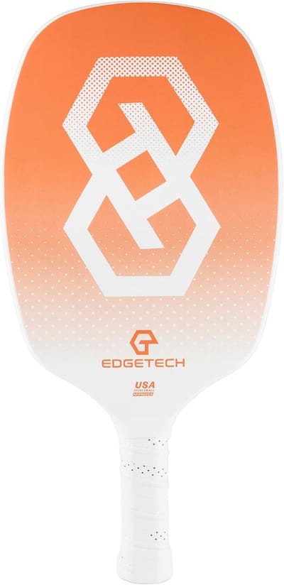 Pickleball Racket - Sport Racket - Sport Spel - Randloze Technologie - 41 cm - Oranje