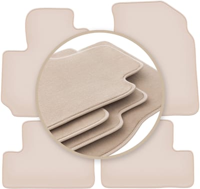 PREMIUM beige matten voor: Toyota RAV4 II FL 5-deurs 2003-2005