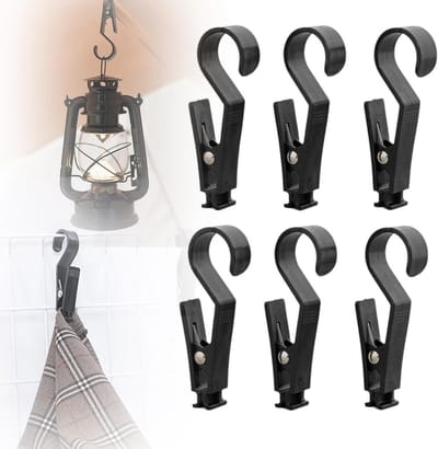 Multifunctionele Kledinghangers en Clips voor Buiten - Ideaal voor Handdoeken, Tenten en Kleding