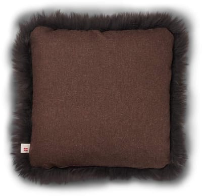 Sheepskin House - Langharig Schapenvacht Kussen - 52x52 cm