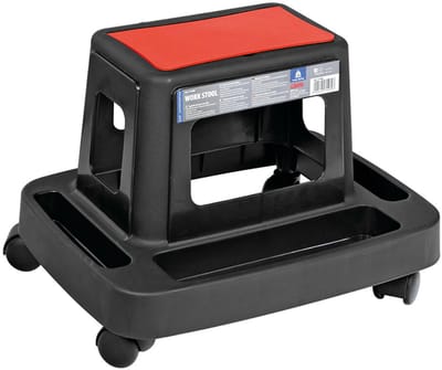 Lampa Werkstoel met Wielen - Ergonomisch en Mobiel - 120 KG
