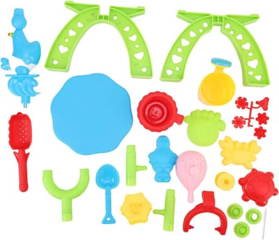 Zand en Watertafel - Buitenspeeltafel - Kinderen Spelen - Drie Laags Ontwerp - 45x35x20 cm