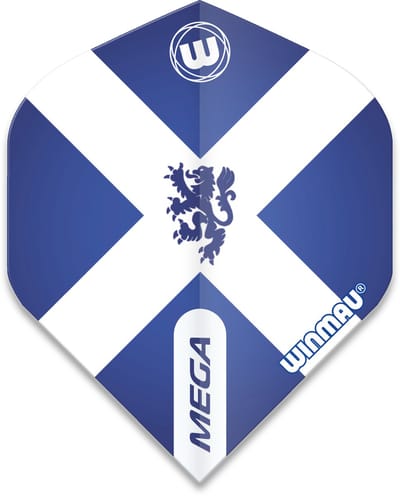 Winmau Mega Standard Scotland dartvluchten